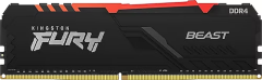 Kingston 16gb 3600mhz Fury Beast Rgb Ddr4 Pc Ram Kf436c18bba/16