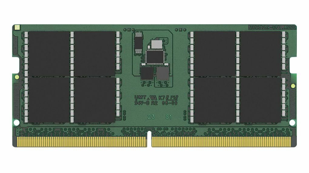 Kingston 32gb Ddr5 4800mhz Cl40 Notebook Ram Value Kvr48s40bd8-32 Sodimm Ram