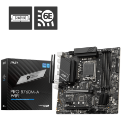MSI Pro B760M-A Wi-Fi Intel LGA1700 DDR5 Micro Atx Anakart