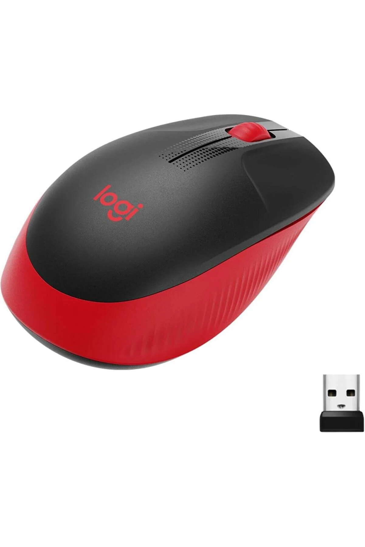 logitech M191 Kablosuz Optik Mouse - Kırmızı MOSLOGM191G01010